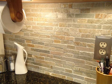 Stone Tile Kitchen Backsplash - Councilnet