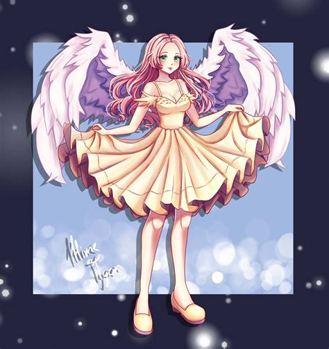 ArtStation - Angel anime girl