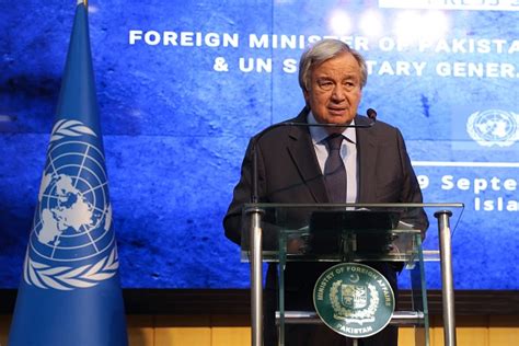 U.N Secretary-General Calls For More Aggressive Action to Mitigate ...