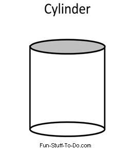 Cylinder Coloring Pages