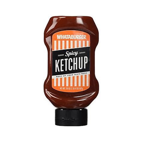 Whataburger Spicy Ketchup 20 oz | Grocery | Riesbeck