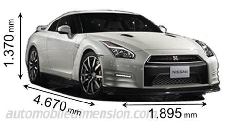 Nissan GT-R dimensions, boot space and similars