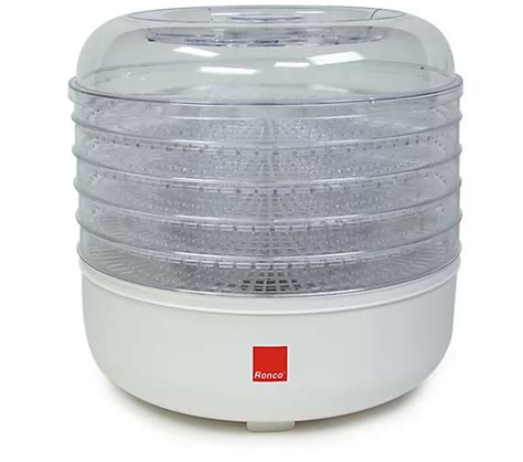 Ronco 5-Tray Electric Food Dehydrator - QVC.com