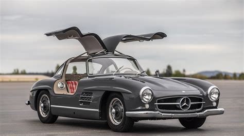 Restored 1956 Mercedes-Benz 300SL Gullwing Heads to Auction