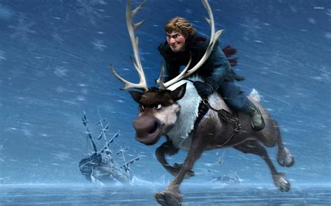 Kristoff and Sven - Frozen wallpaper - Cartoon wallpapers - #23148