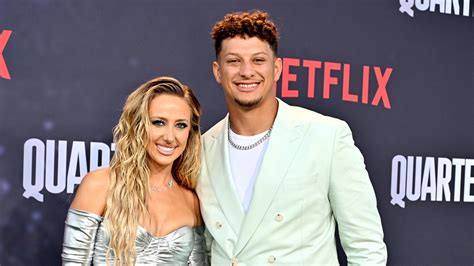 Patrick Mahomes' wife Brittany exposes bare chest in sizzling swimsuit photos ahead of Super ...