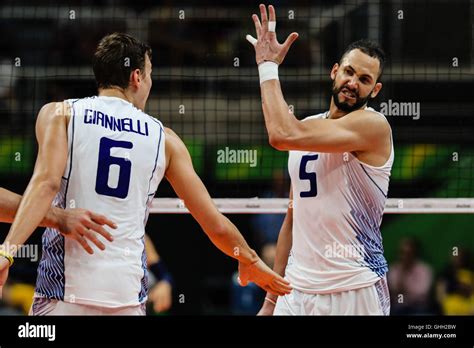 RIO DE JANEIRO, RJ - 08.09.2016: 2016 VOLLEYBALL OLYMPICS - Italy-USA ...