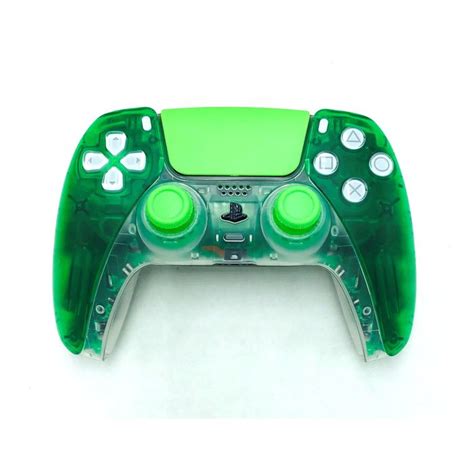 Custom Sony Wireless Controller PlayStation 5 PS5 - Transparent Green ...