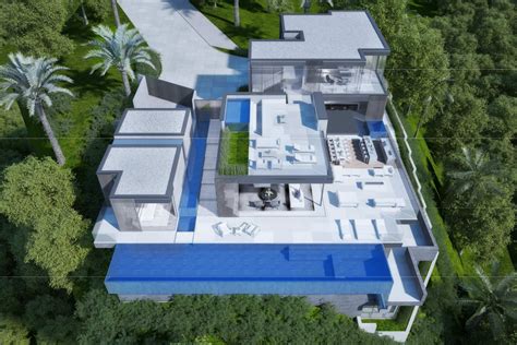 Unbuilt Beverly Crest Spec House Will Cost $45 Million, Have $12k Coffee Maker - Curbed LA