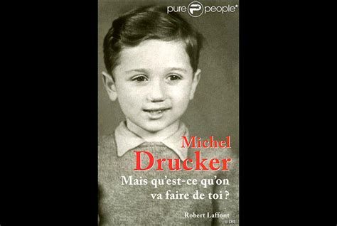 Le livre de Michel Drucker, Qu'est-ce qu'on va faire de toi ? - Purepeople