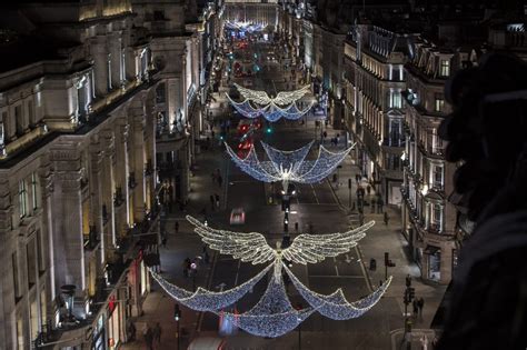 Regent Street Lights Up For Christmas Festivities - Secret London