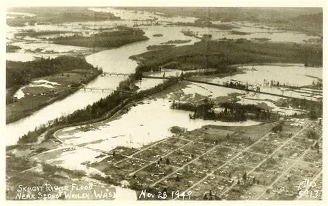 Skagit River Flood - November 28th, 1949 ~ Near Sedro-Wool… | Flickr