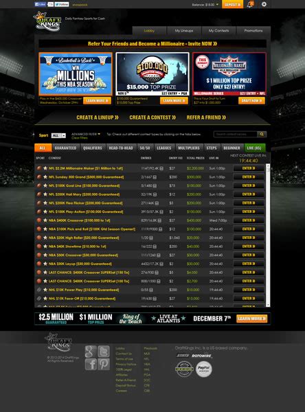 DraftKings Fantasy Sports Review