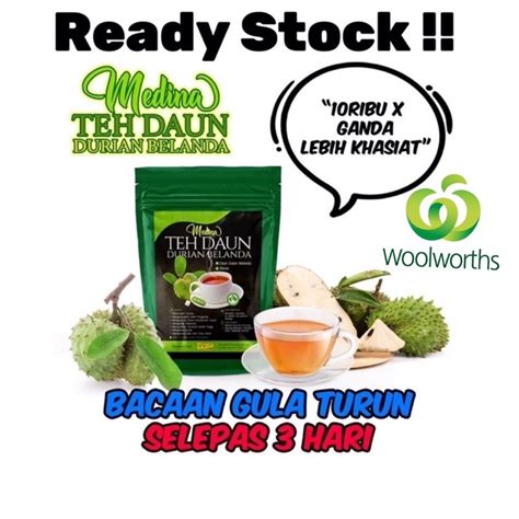 HQ Medina Dutch Durian Leaf Tea | Shopee Singapore