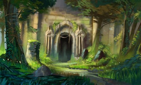 ArtStation - Dungeon's Entrance