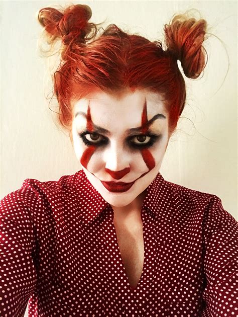 IT / PENNYWISE clown makeup for halloween | Cool halloween costumes ...