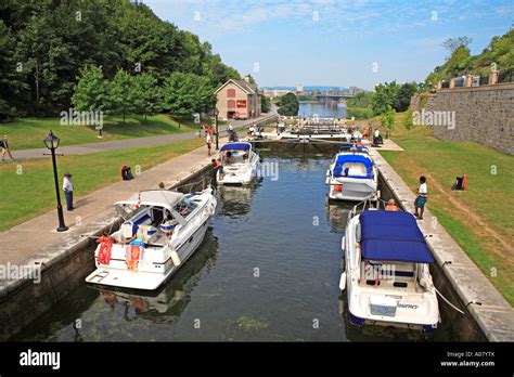 Ottawa, Rideau Canal Stock Photo - Alamy