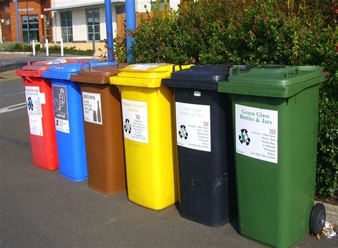 Download free photo of Recycling bins,recycle,environment,waste,trash ...