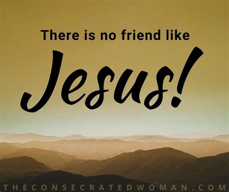 A Friend in Jesus | The Consecrated Woman