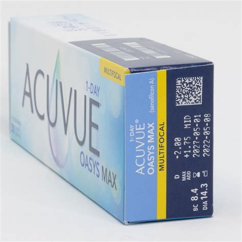 ACUVUE® OASYS MAX 1-Day Multifocal (30 Pack)