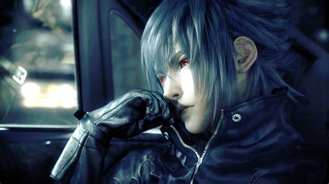 3d final fantasy final fantasy versus xiii noctis lucis caelum red eyes | konachan.com ...