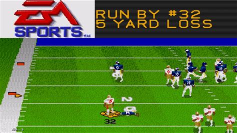 Madden NFL '95 Sega Genesis Gameplay HD - YouTube