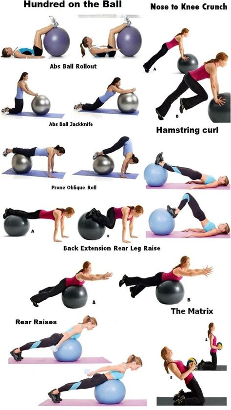 Printable Bosu Ball Exercises