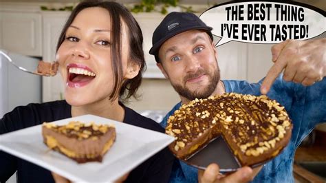 Amazing Double Chocolate Peanut Butter Pie | Vegan, No Bake & Gluten ...