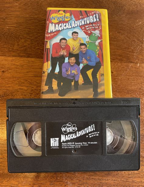 The Wiggles Magical Adventure A Wiggly Movie Vhs Ebay