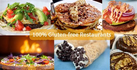 Completely Gluten-Free Restaurants: US and Canada