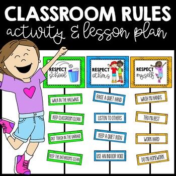 Classroom Rules Activity with Lesson Plan by Girlfriends' Guide to Teaching