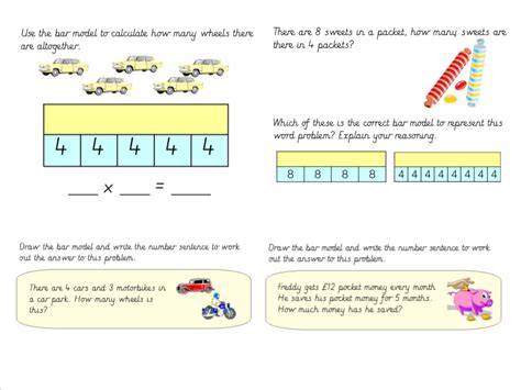 Bar Model For Multiplication