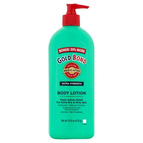 Gold Bond Medicated Extra Strength Body Lotion (16.8 Oz) - Walmart.com ...