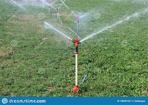 Agricultural Irrigation Systems Stock Image - Image of machinery ...