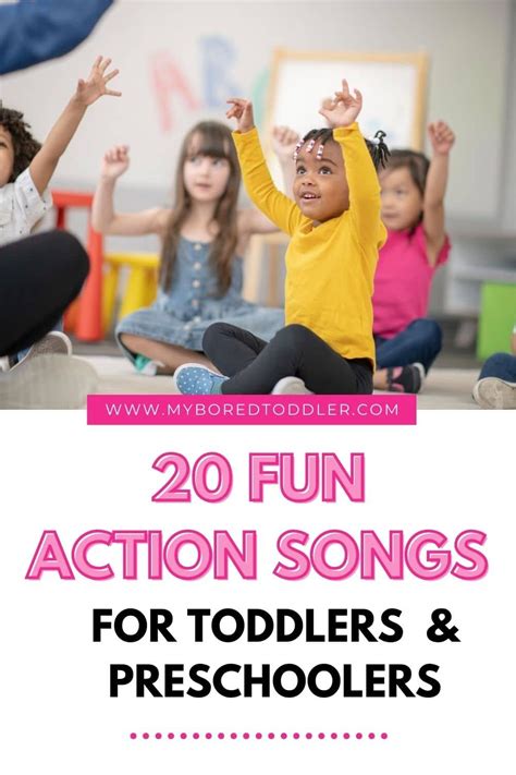 20 songs (with actions) for toddlers and preschoolers | Toddler songs with actions, Songs for ...