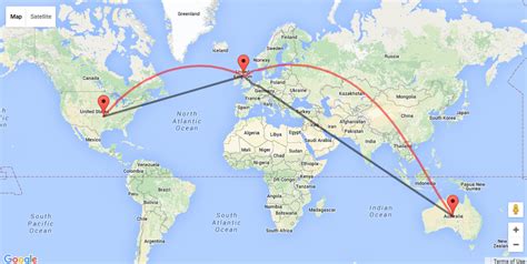 Map Of United States And United Kingdom - Direct Map