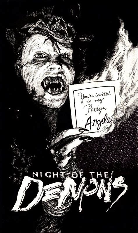 Night of the Demons | Night of the demons, Horror movie art, Horror posters