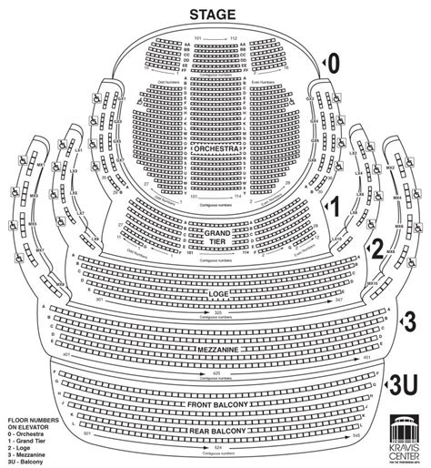 Kravis Center Seating | amulette