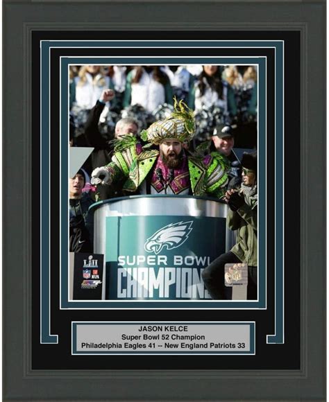 Framed Jason Kelce Parade Mummers Speech Philadelphia Eagles - Etsy