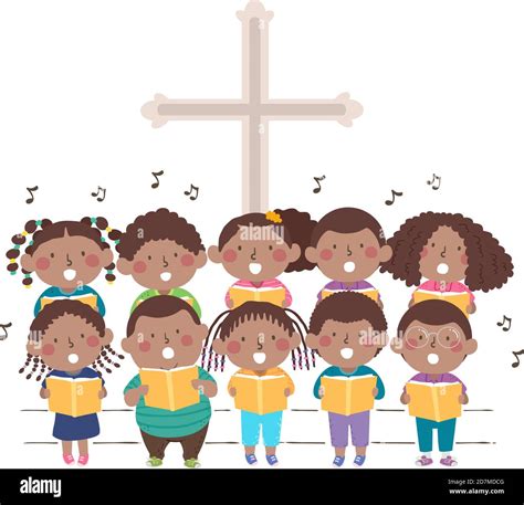 Church Coloring Pages Kids Church Kids Singing Choir - vrogue.co