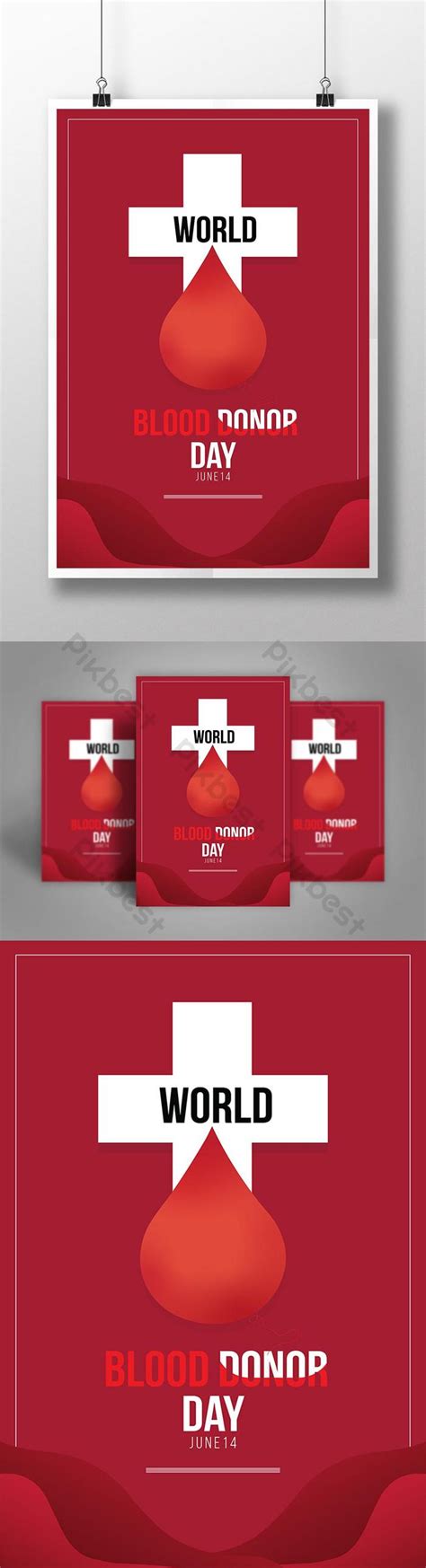 World Blood Donor Day Poster | EPS Free Download - Pikbest