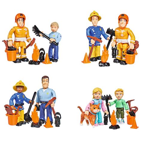 Feuerwehrmann Sam - Figuren im Doppelpack - verschiedene Modelle