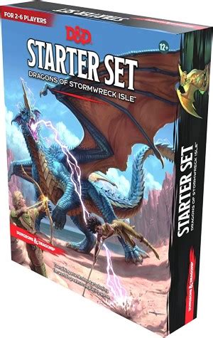 Dungeons and Dragons Starter Set (Dragons of Stormwreck Isle) Review | play board games