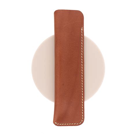 Galen Leather Sleeve for 1 Pen Brown | Pen Case | Stilo&Stile