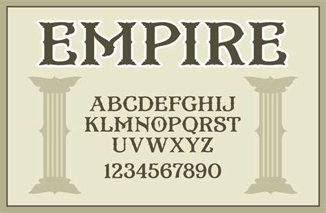 Empire | Fonts ~ Creative Market