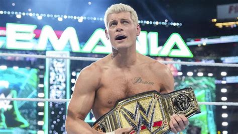 Cody Rhodes Reveals Schedule Following Undisputed WWE Universal ...