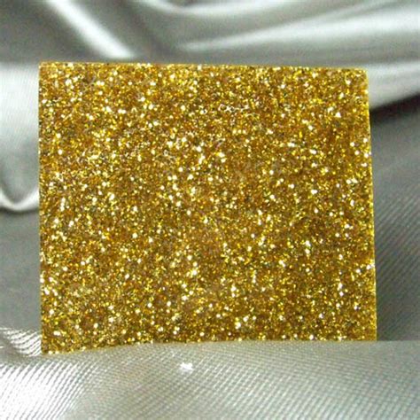 Gold Glitter Acrylic Sheet - Craft Dealz