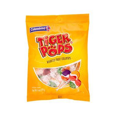 Colombina Tiger Pops 6oz Bag | Candy Retailer