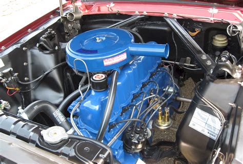 1966 Ford Mustang Engine Bay