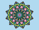 Mandala vegetal life coloring page - Coloringcrew.com